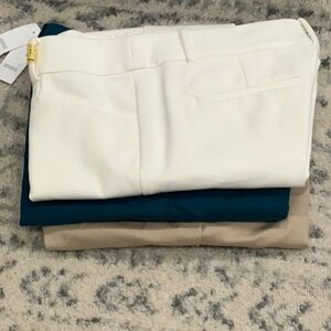 Women’s LOFT The Riviera Cropped Marisa Fit Bundle Size 2